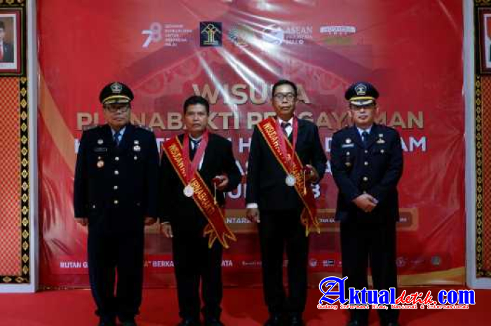Bentuk Penghormatan dan Penghargaan, Rutan Gianyar Ikuti Wisuda Purnabakti Pengayoman
