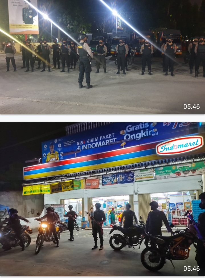Berikan Rasa Aman Kepada Warga Medan, Sat Samapta Polrestabes Medan Lakukan Patroli Presisi
