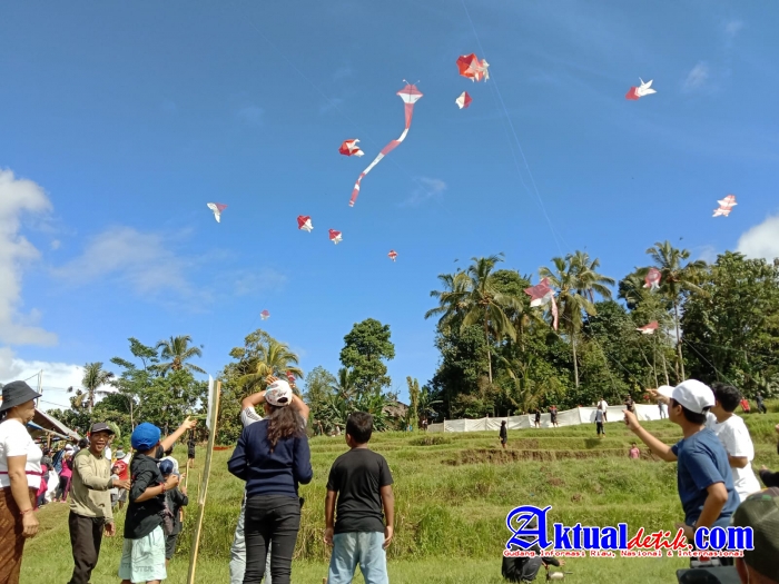 Satgas TMMD Ke-114 Kodim 1619/Tabanan Gelar Perlombaan Memeriahkan Hari Kemerdekaan RI Ke-77