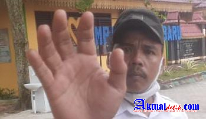 Satpam SMPN 20 Pekanbaru Larang Jurnalis Memasuki Lingkungan Sekolah, Terancam Pidana