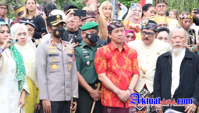 Kapolres Klungkung Hadiri Pagelaran Festival Adat Budaya I Tahun 2022