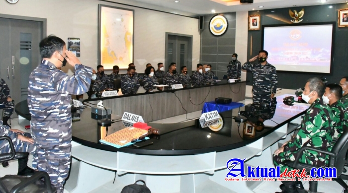 Danlantamal IV Hadiri Penutupan Taklimat Akhir Wasrik IT Koarmada I Koarmada I Tahun 2021