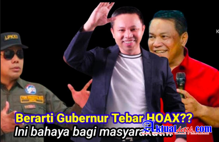 Pernyataan SF Hariyanto Berakibat, Gubernur Wahid Sebar HOAX