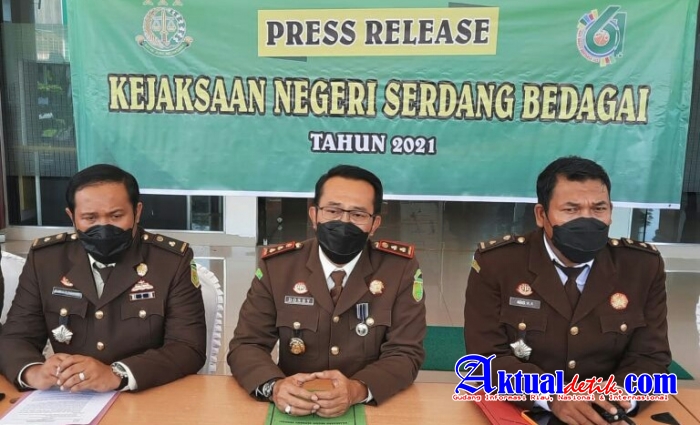 Kasus Dugaan Korupsi Dana Hibah KPUD Sergai, Kejari Sergai Sita Uang Rp 141 Juta