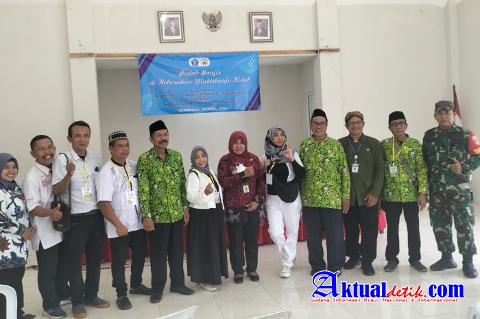 DMI Pedurungan Bersama KES Salurkan Bantuan Peduli Banjir  