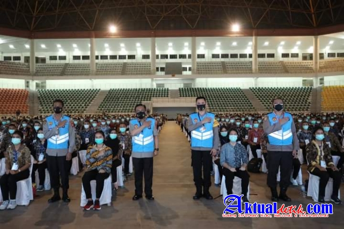 Kapolda Sumut Memimpin Kelulusan 607 Putra dan 13 Putri Terbaik