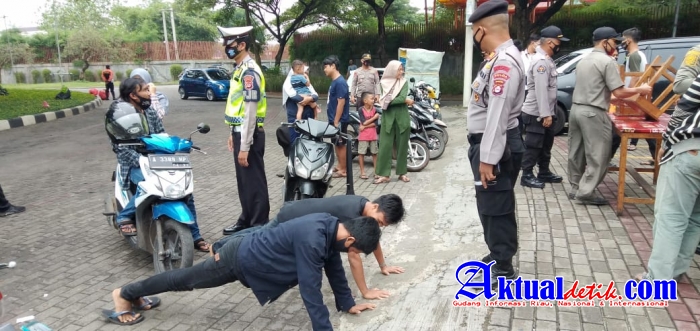 Operasi Yustisi Aman Nusa II, Polda Banten Jaring 87 Pelanggar