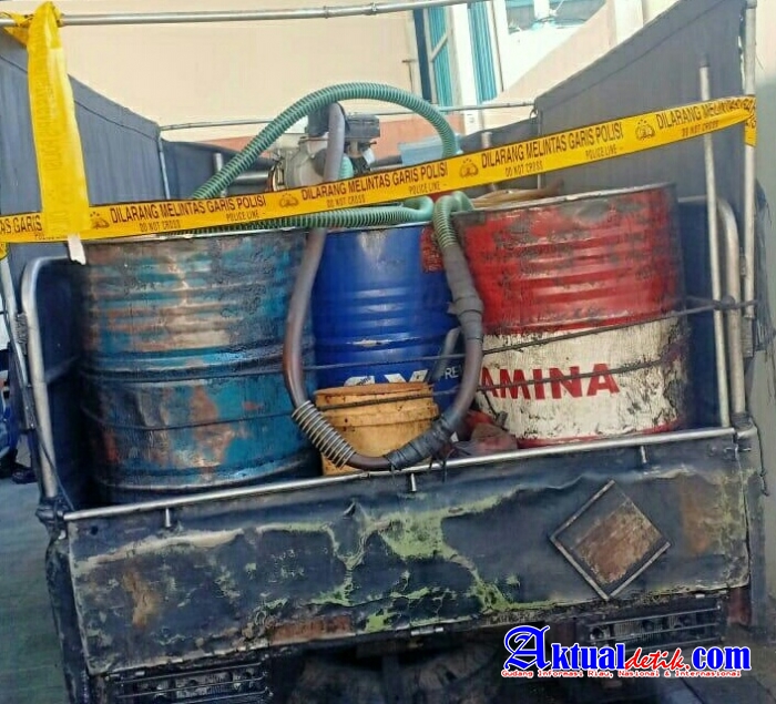 Polda Bali Ungkap Perkara Pidana Penadahan BBM