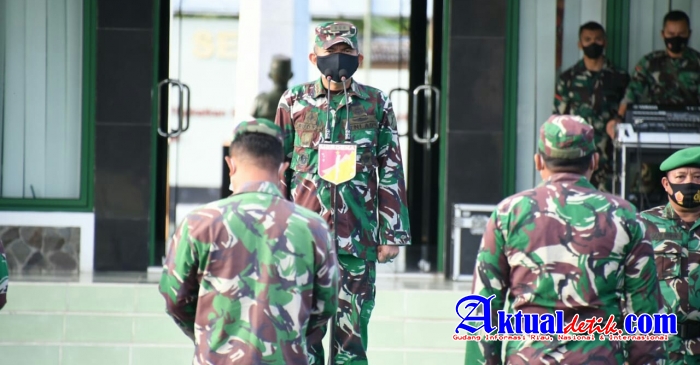 Kepala Staf Korem (Kasrem) Pimpin Apel Luar Biasa Personil Makorem 133/NW
