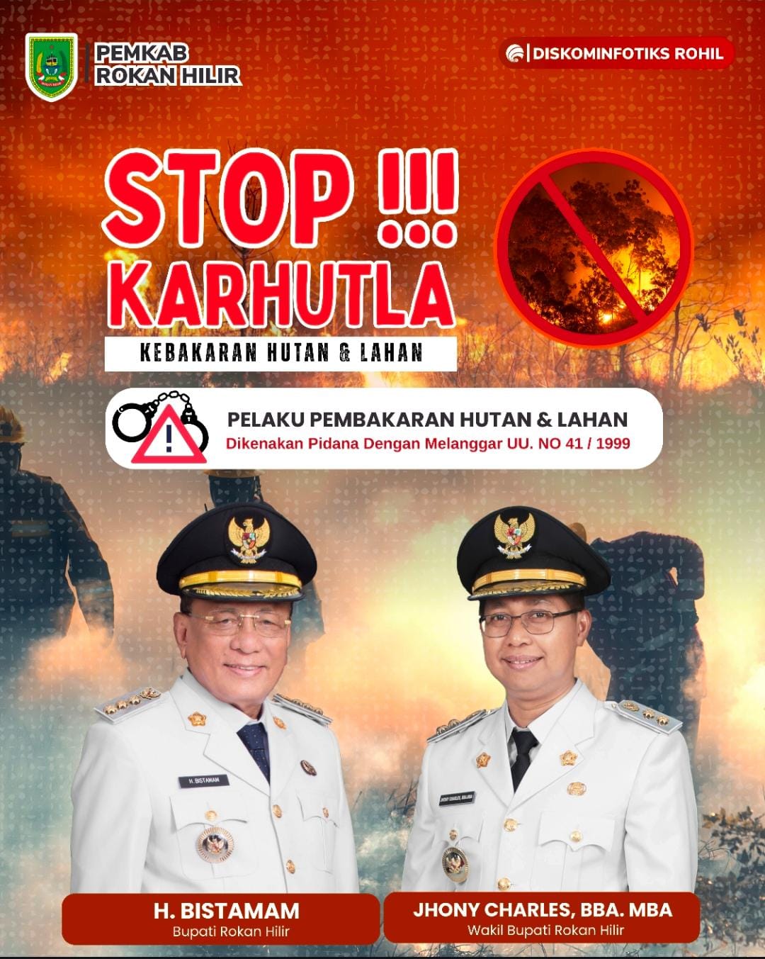 Pemkab Rohil Antisipasi Karhutla