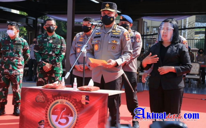 Polri Gelar Baksos Serentak se-Indonesia Jelang Hari Bhayangkara ke-75