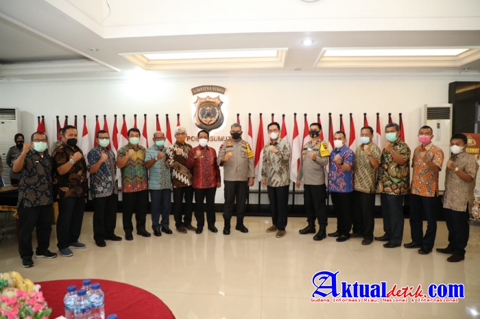 Polda Sumut Jalin Silaturrahmi dan Kerjasama Dengan PTPN lll