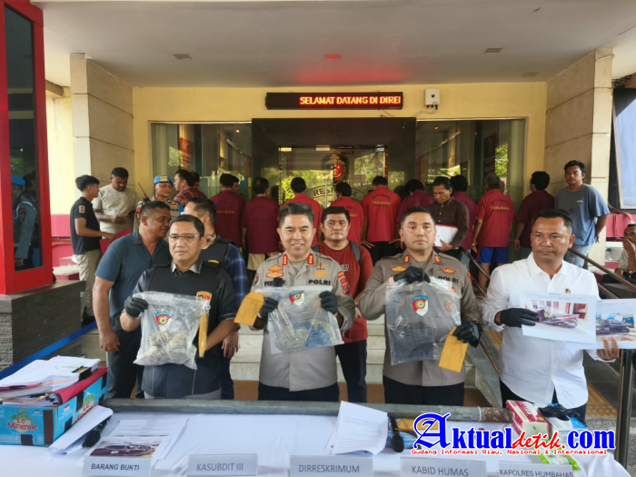 Polda Sumut dan Polres Humbahas Tetapkan 24 Tersangka Kasus Penyerangan di Matiti Humbahas