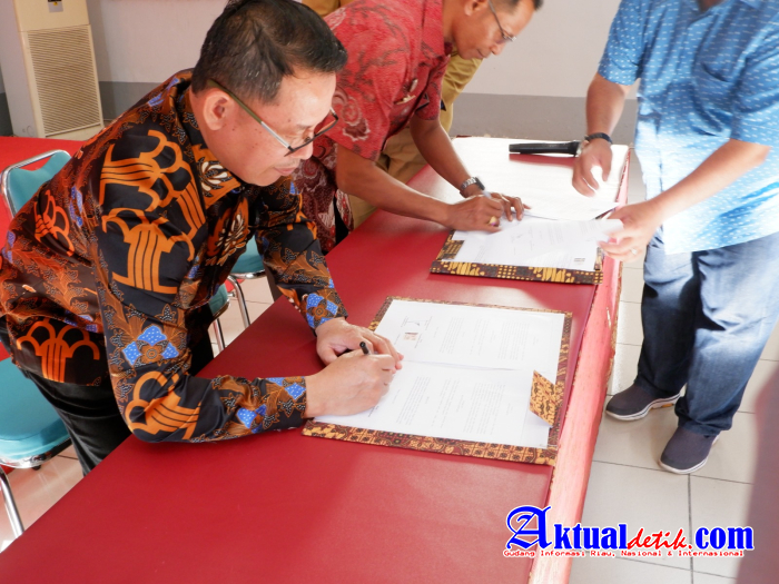 Maksimalkan Pembinaan WBP, Rutan Gianyar Tandatangani PKS Bersama