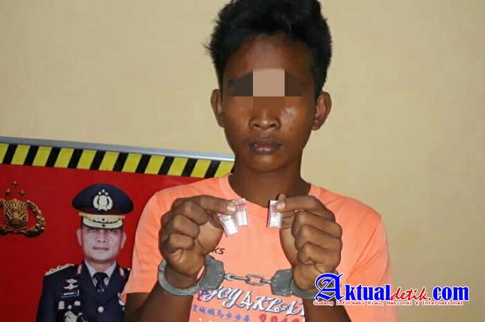 Pengedar Sabu Desa Sei Buluh Digrebek Polisi