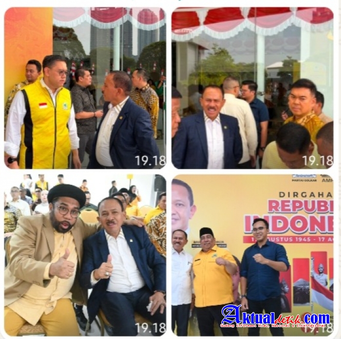 Dr Maruli Siahaan Hadiri Pengarahan Ketum DPP Partai Golkar Dalam Rangka HUT Ke 81 Kemerdekaan RI 