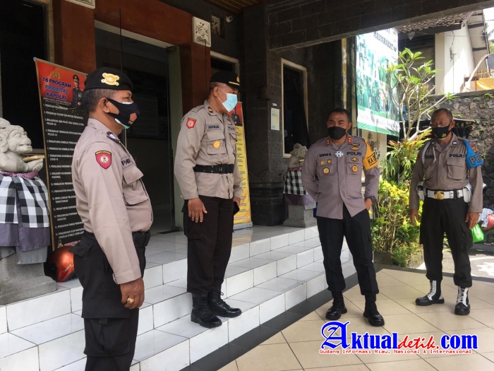 Kapolres Gianyar : Sidak Tahanan Polsek Tegalalang dan Tampaksiring