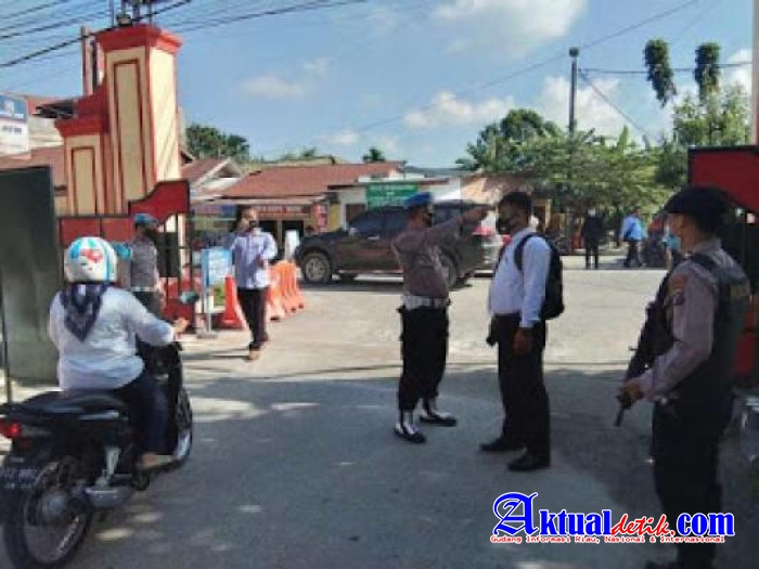 Polresta Deliserdang Menerapkan AKB dan Prokes