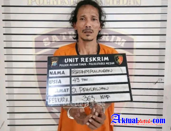 Pelaku Pembobol Rumah Dosen Dimedan Diringkus Unit Reskrim Polsek Medan Timur