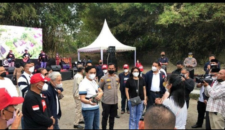 Partangiangan Bolon Simbolon, Polres Samosir Lakukan Pengamanan Ekstra