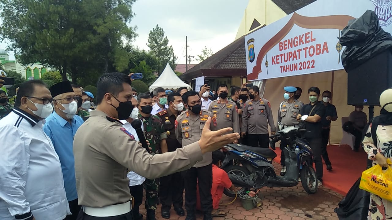 Gelar Simulasi Mudik Lebaran, Dirlantas Polda Sumut Agar Masyarakat Aman dan Sehat