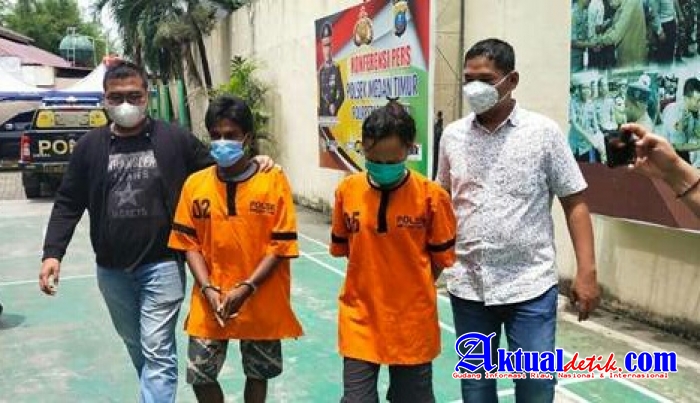 Tekab Reskrim Polsek Medan Timur Ringkus Pembobol Toko Suku Cadang Sepeda Motor