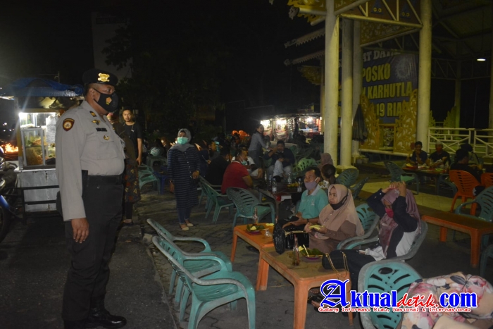 Pantau Suasana Malam Imlek dan Valentine Day, Polresta Pekanbaru Lakukan Patroli KRYD