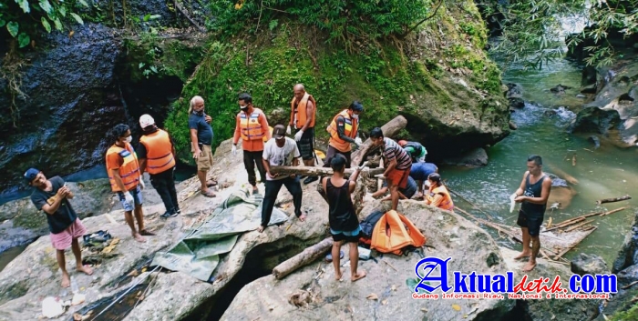 Ditemukan Mayat di Jembatan Sungai Petanu Ubud Gianyar Tanpa Kepala dan Tangan