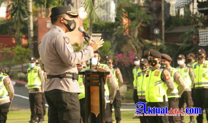 Kapolres Gianyar Berikan Arahan Khusus Kepada Personel Yang Terlibat KRYD