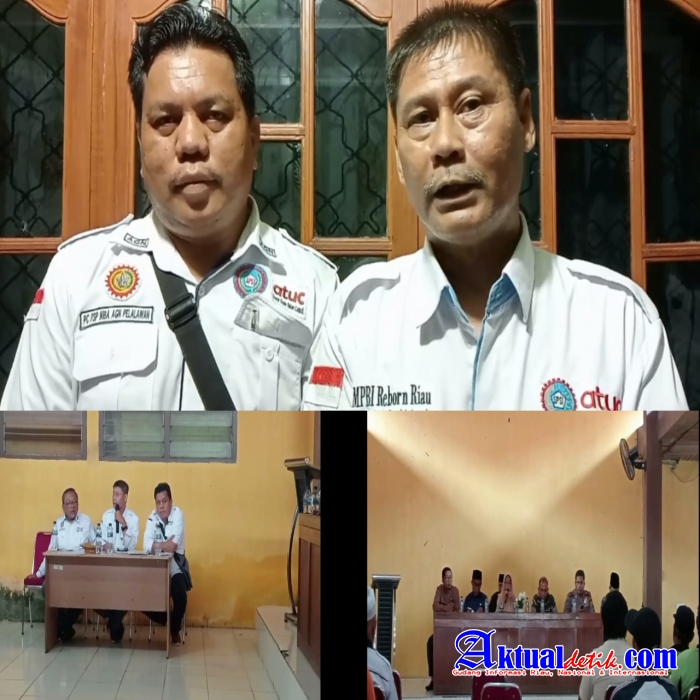 Ketua SPSI NIBA AGN Provinsi Riau Turun Untuk Mediasi Polemik Sesama Serikat Buruh