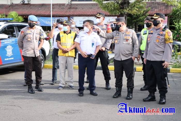 Kapolres Karangasem Menerima Kunjungan Team Was Ops Ketupat Agung 2022 Mabes Polri