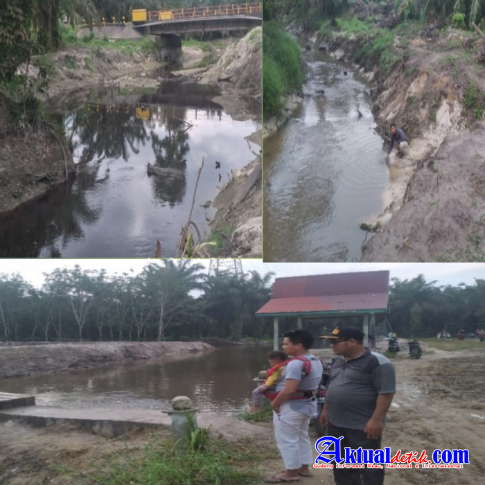 Sungai Kiyap Jaya Kembali Tercemar,di duga Berasal dari Limbah PT.SISL