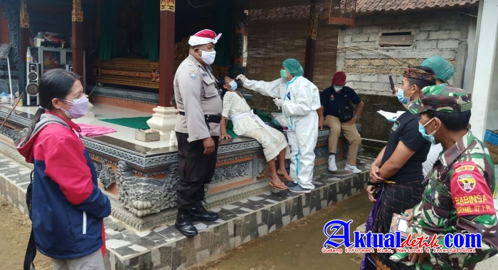 Polres Gianyar Masifkan Giat Tracing Dalam Pencegahan Penyebaran Covid-19