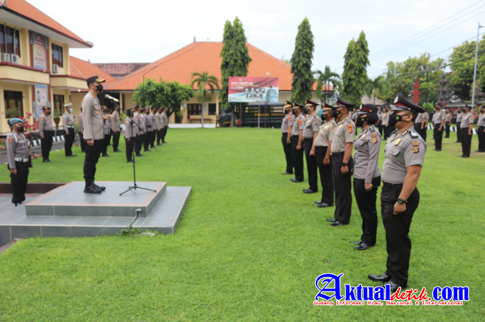 Ratusan Personel Polres Buleleng Naik Pangkat Mulai Bintara Dan Pama