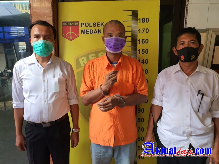 Tekab Polsek Medan Area Amankan Satu Orang Laki Laki Dewasa Kasus Narkotika Jenis Sabu
