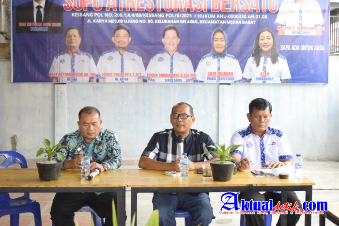 Sekda Kab Deli Serdang Bangga Bergabung di Sopo ATRestorasi Bersatu