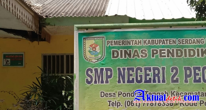 SMP N 2 Pegajahan Seperti Rumah Hantu