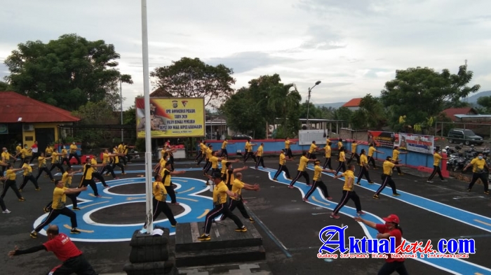 Inilah yang di Lakukan Polres Karangasem Setiap Hari Sabtu