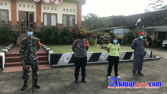 Gabungan TNI-POLRI Dan Nakes Gelar Apel Kesiapan Dalam Rangka Pergeseran Isoman Ke Isoter