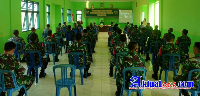 Binsiap Apwil dan Puanter Salah Satu Upaya Kodim Meningkatkan Kualitas Personelnya