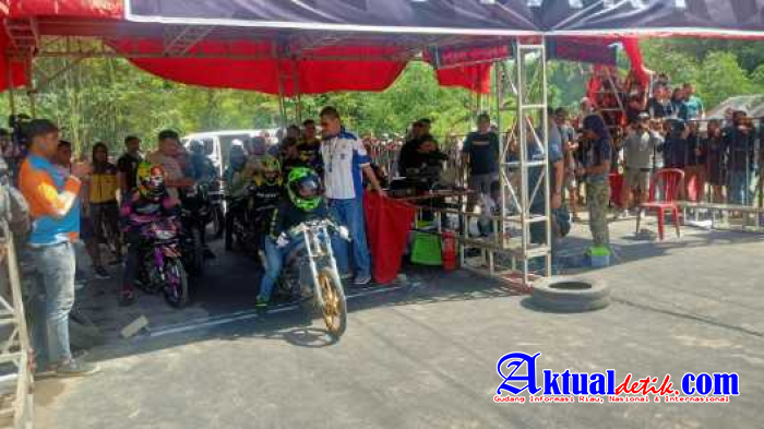 Event Perdana Dalam Grand Opening Sirkuit Landih Bangli Digelar Drag Bike Seri 1 Bali Peduli 2023