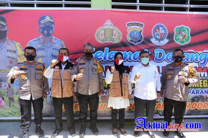 Kapolda Sumut Martuani, Kunjungi Kampung Tangguh Dorang, Minta Dijadikan Contoh