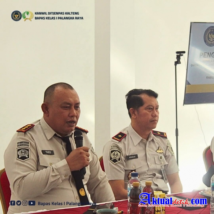 Kepala Kanwil Ditjenpas Kalteng Perkuat Sinergi Dan Profesionalisme Pegawai Bapas Palangka Raya