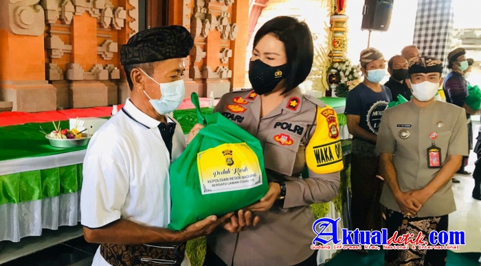 Lakukan Isolasi Terpusat !!, Ini Pesan Wakapolres Putu Utari