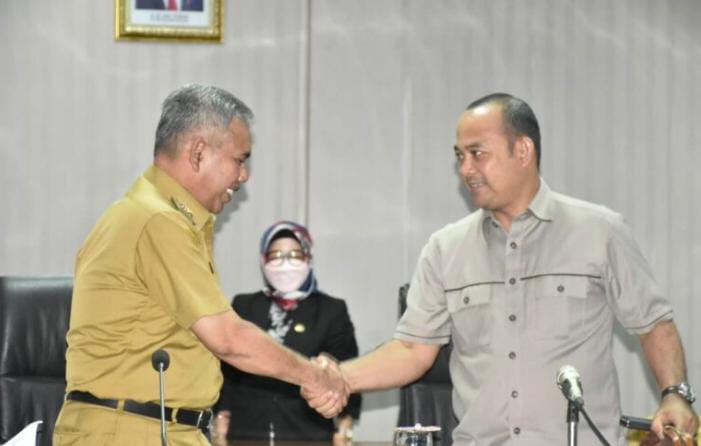 DPRD Kampar Gelar Paripurna tentang Pandangan Umum Fraksi terhadap RPP APBD T.A. 2021