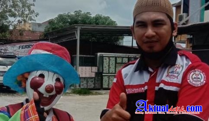 Kabid Investasi DPD SPRI Provinsi Riau, Rio Saputra, Pimpin Jumat Barokah