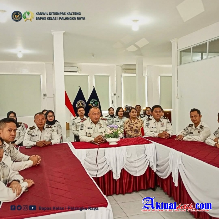 Bapas Palangka Raya Mengkuti Pengarahan Pimpinan Tinggi Direktorat Jenderal Pemasyarakatan