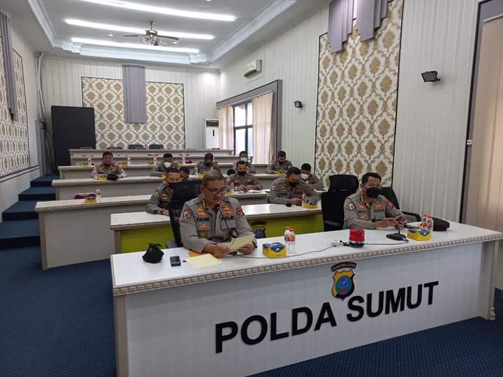 Irwasda Poldasu buka Diklat Audit Tingkat Dasar dilingkungan Itwasda Poldasu Tahun 2022
