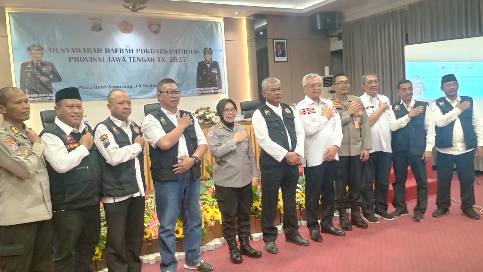 Musda Pokdarkamtibmas Jateng 2025, Drs Kiswanto Terpilih Jadi Ketua Secara Aklamasi