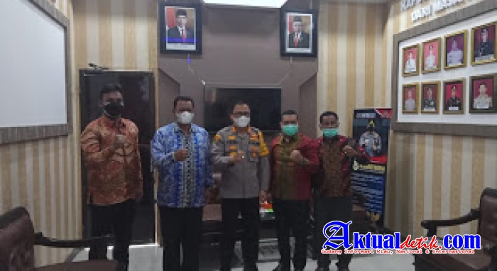 Kapolresta Deliserdang, Terima kunjungan Forum Asosiasi Badan Permursyawarahan